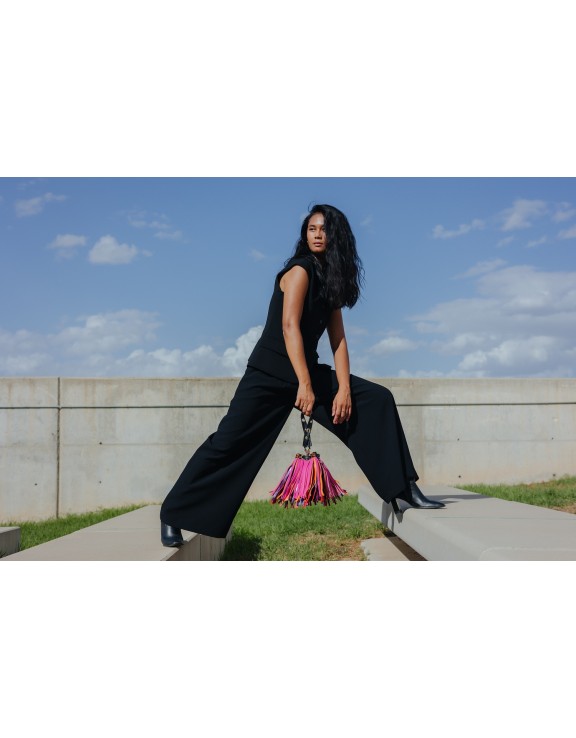 SAVAGE MUSE (fl. largos fucsia)