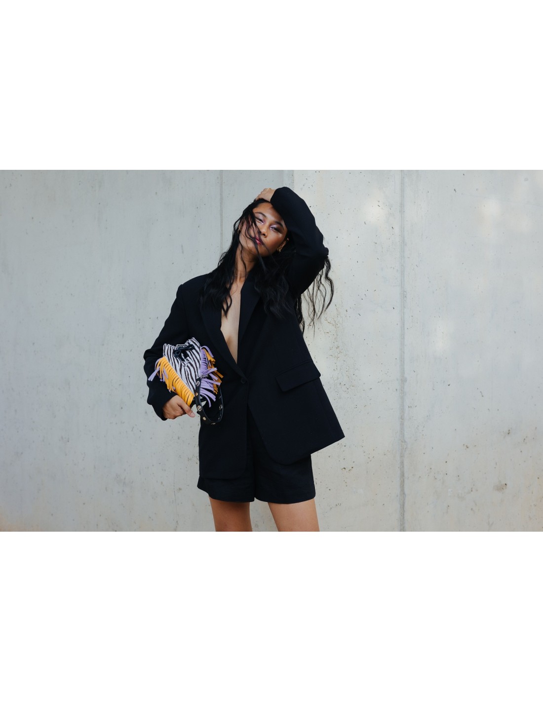 VIBRANT EXPLOSION (PICOS NARANJA Y MALVA)