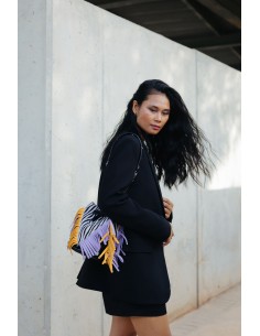 VIBRANT EXPLOSION (PICOS NARANJA Y MALVA) 2