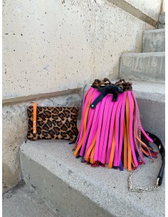 MONEDERO SAVAGE MUSE (FUCSIA)