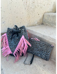 MONEDERO VELVET FURY (ROSA)