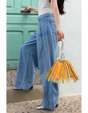 BRAVA SILVER fringie naranja