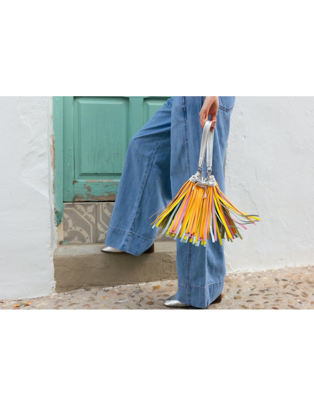 BRAVA SILVER fringie naranja