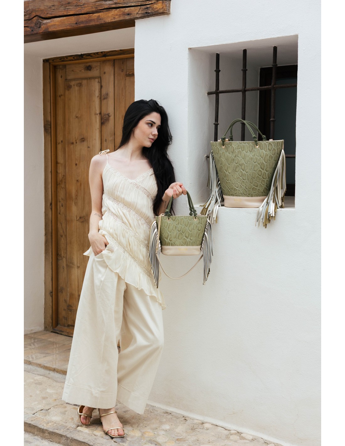 COCONUT KHAKI basky maxi