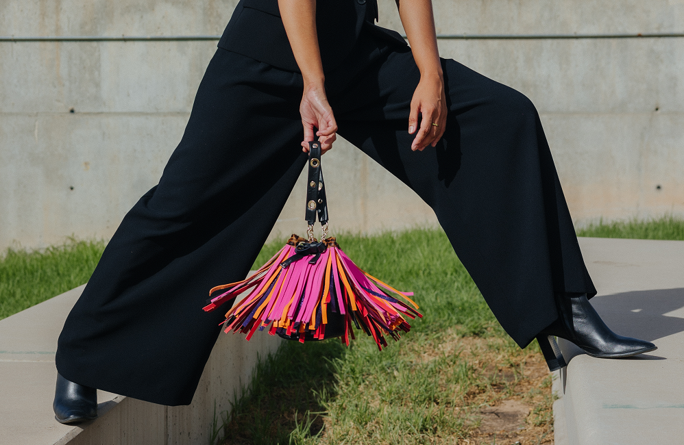 SAVAGE MUSE fringie fucsia